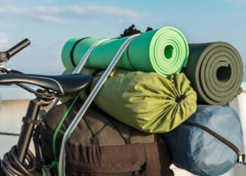 Reisegepäck fürs Camping