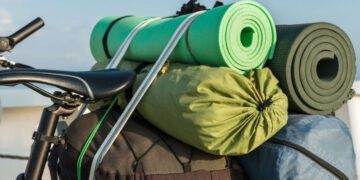 Reisegepäck fürs Camping